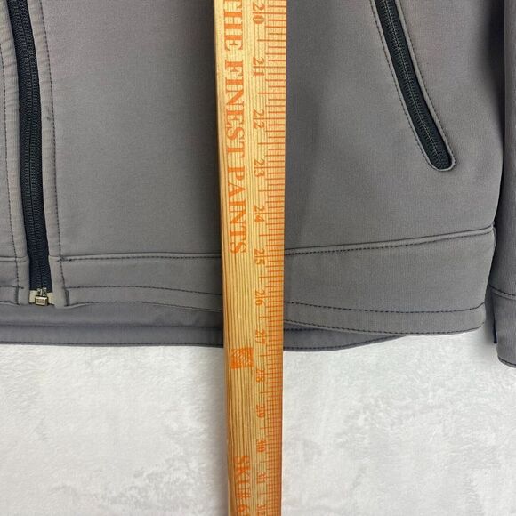 Carhartt Rain Defender Jacket Mens Large Gray Mock Neck Outdoors Full Zip - Picture 15 of 16